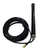 4G antenna with cable to SMA-male connector