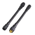 Gooseneck antenna mount:  SMA male to female cable