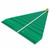 Wideband 600–6000 MHz LPDA antenna with green printed circuit board