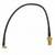 MMCX To RP-SMA-female Cable: 2-in, 4-in, 5-in, 7-in, 10-in, 1-FT, 14-in, 16-in, 18-in, 22-in