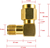 Dimensions of RP-SMA right-angle adapter: RSmRSfRA