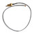 U.FL To RP-SMA-female cable with bulkhead nut and washer.