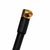 MMCX right-angle male connector.
