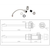 RJ45 feed-thru cable gland Dimensional Diagram