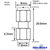 SMA-male to SMA-male adapter:  Dimensions