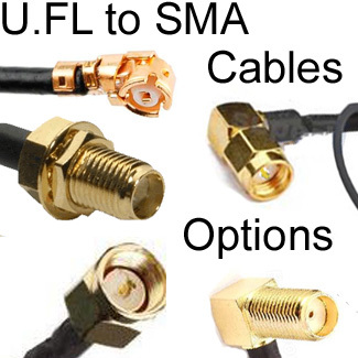 SMA to U.FL Cables & Adapters 