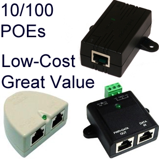 POE Injectors / Adapters - Power Over Ethernet