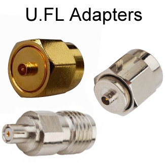 U.FL Adapters to SMA and RP-SMA