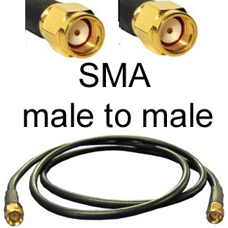 SMA male to SMA male cables