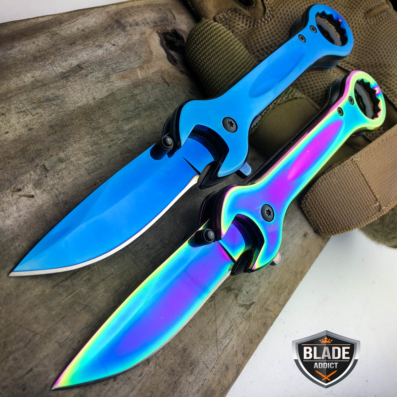 ALL RAINBOW TACTICAL MYSTERY SET - MEGAKNIFE