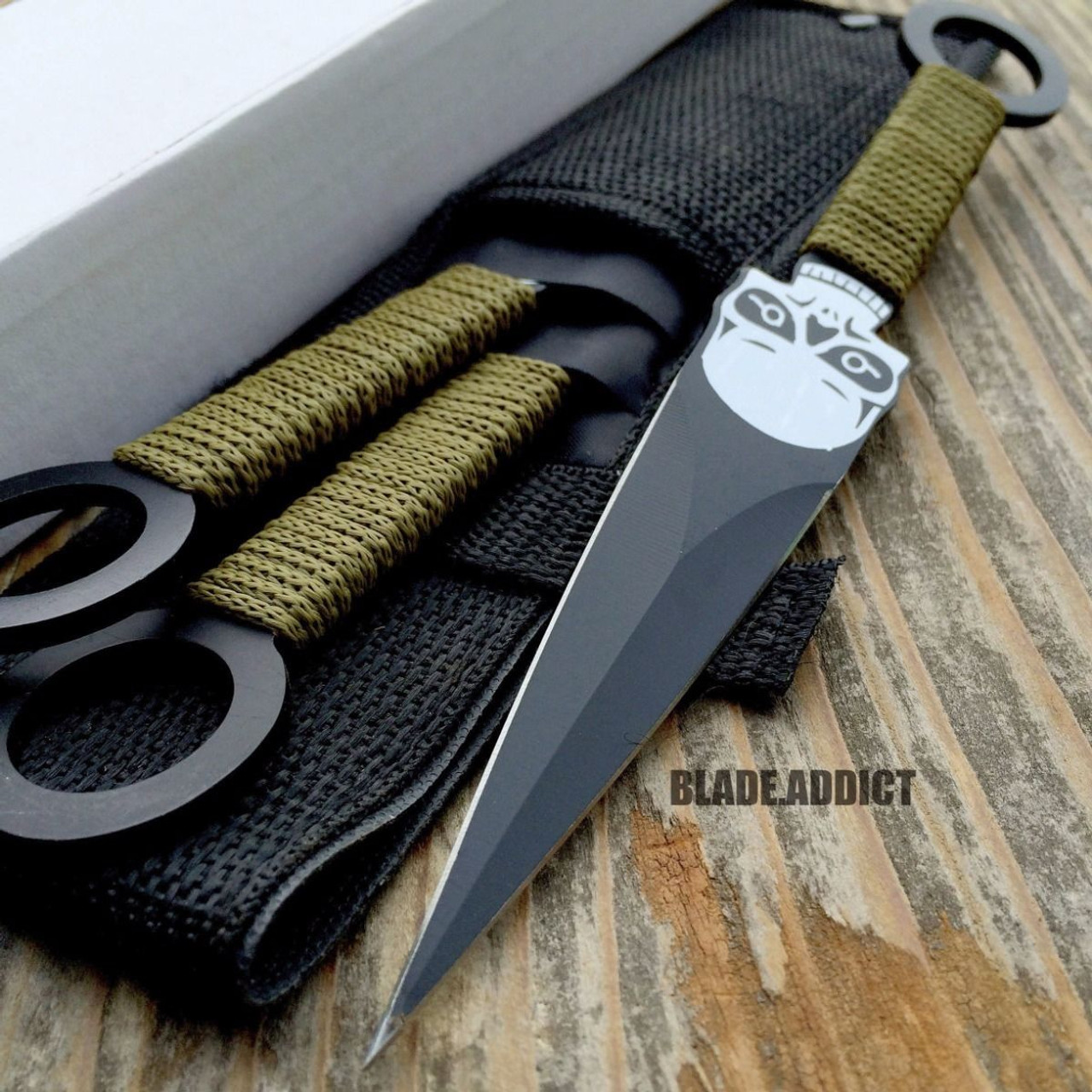 3-Pc. Knife & Sheath Set