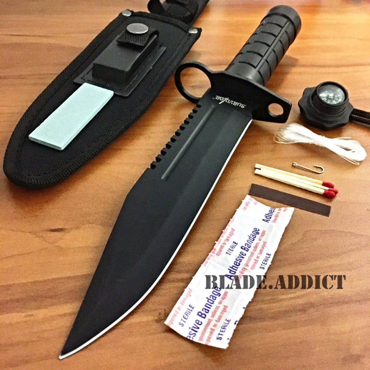 rambo army survival knife