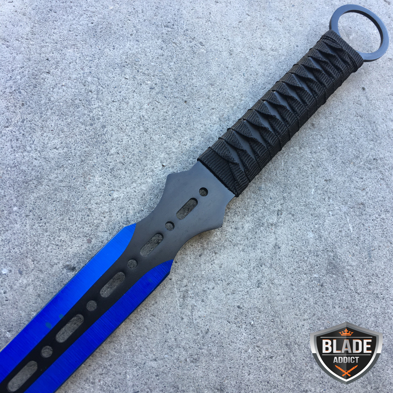 Megaknife Blue Tactical Knife Set 