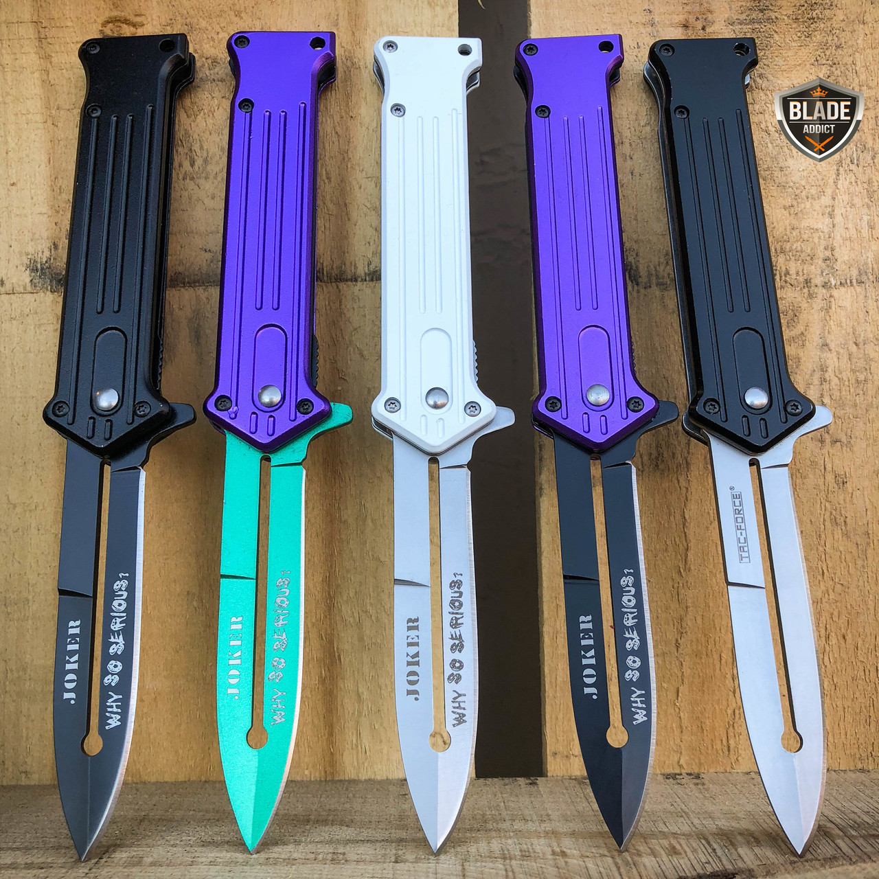 JOKER ASSISTED OPENING STILETTO POCKET KNIFE - MEGAKNIFE