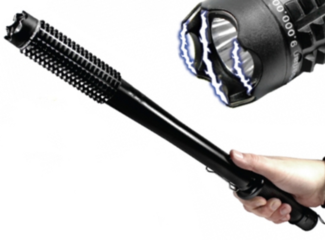 Tactical Flashlight Police Military Self Defense Safety Bat Security Waterproof Quick delivery