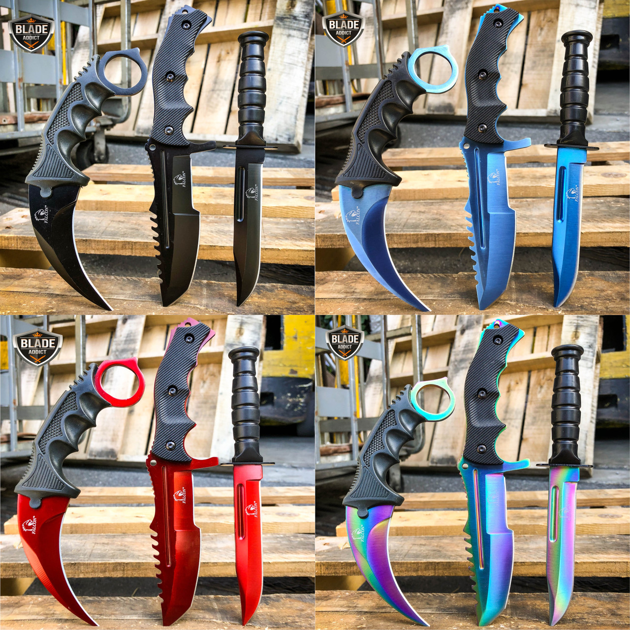 ALL RAINBOW TACTICAL MYSTERY SET - MEGAKNIFE