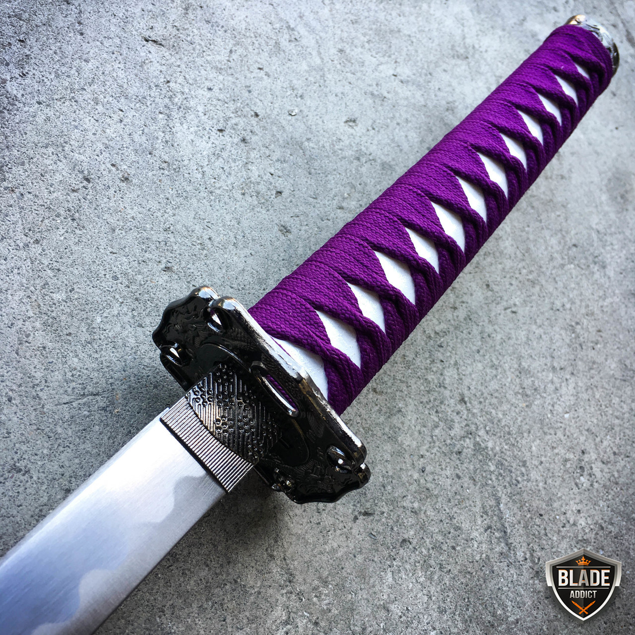 purple katana sword