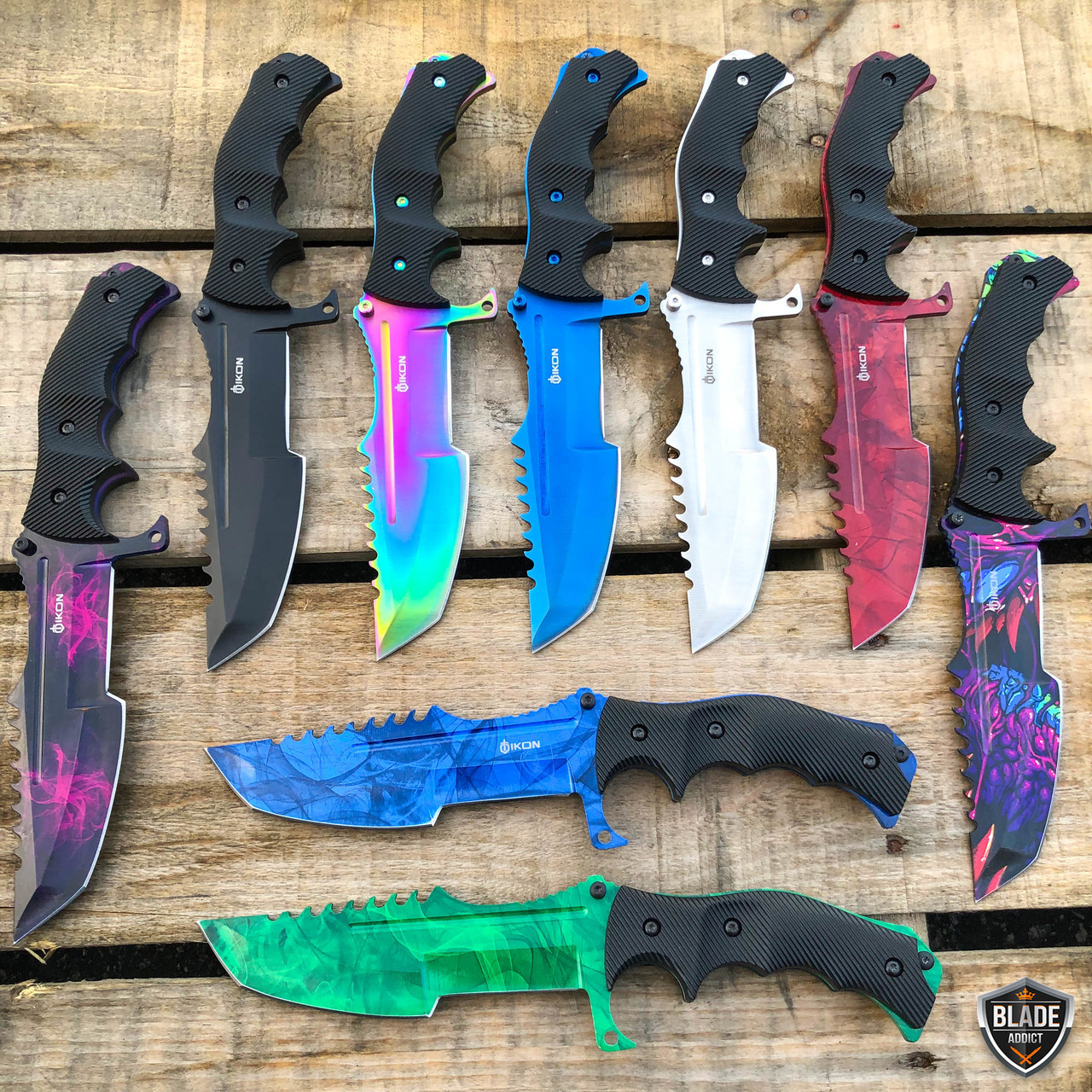 ALL RAINBOW TACTICAL MYSTERY SET - MEGAKNIFE