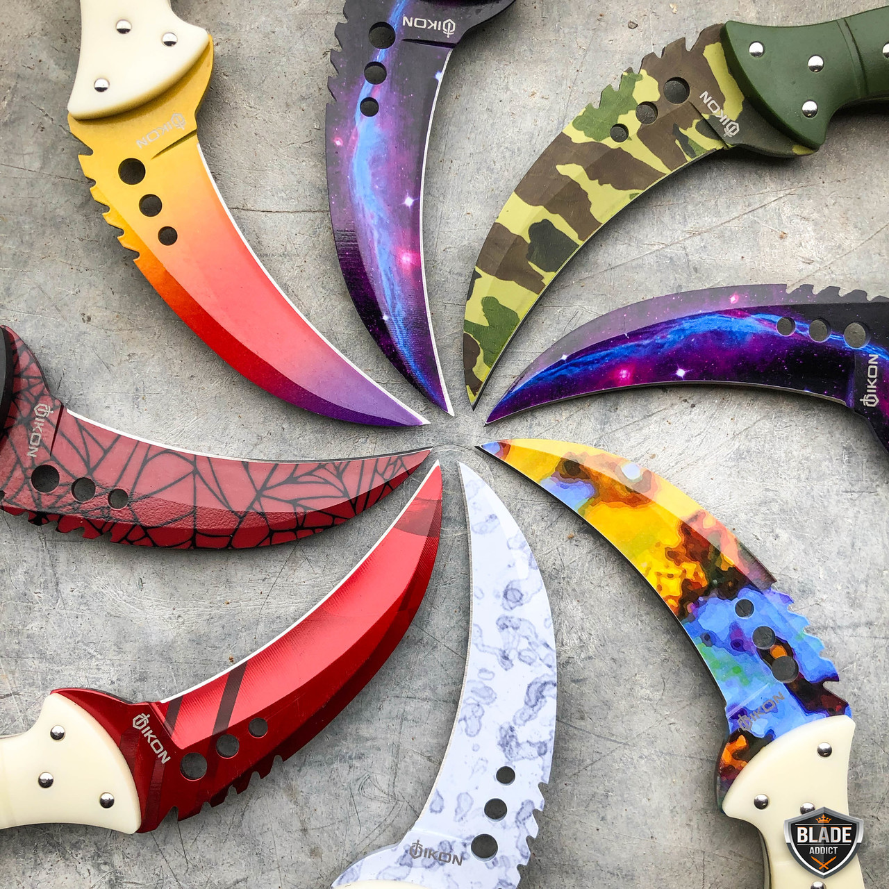 ALL RAINBOW TACTICAL MYSTERY SET - MEGAKNIFE