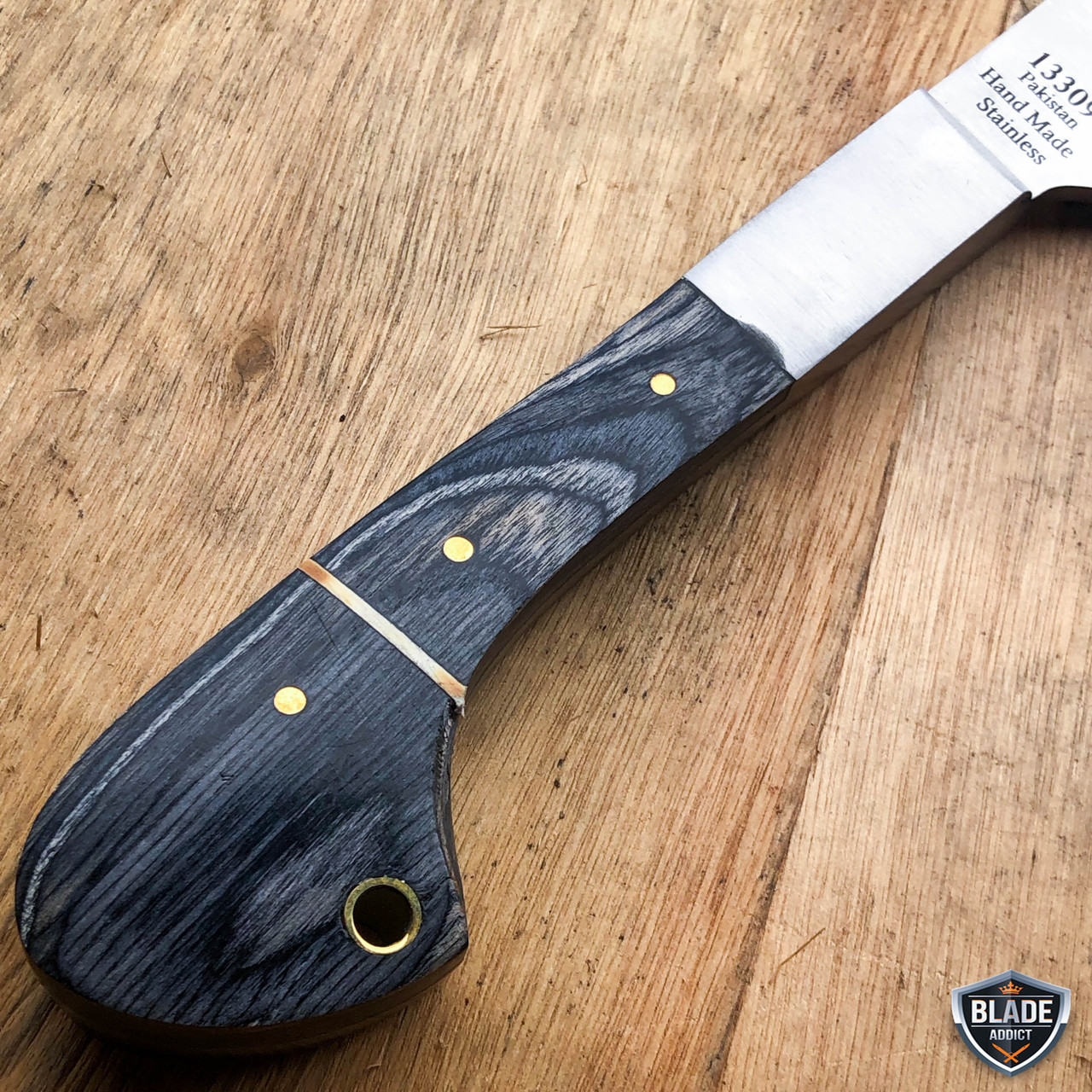 7 Inch Cleaver Knife Big Butcher Fixed Blade Knife Meat Bone