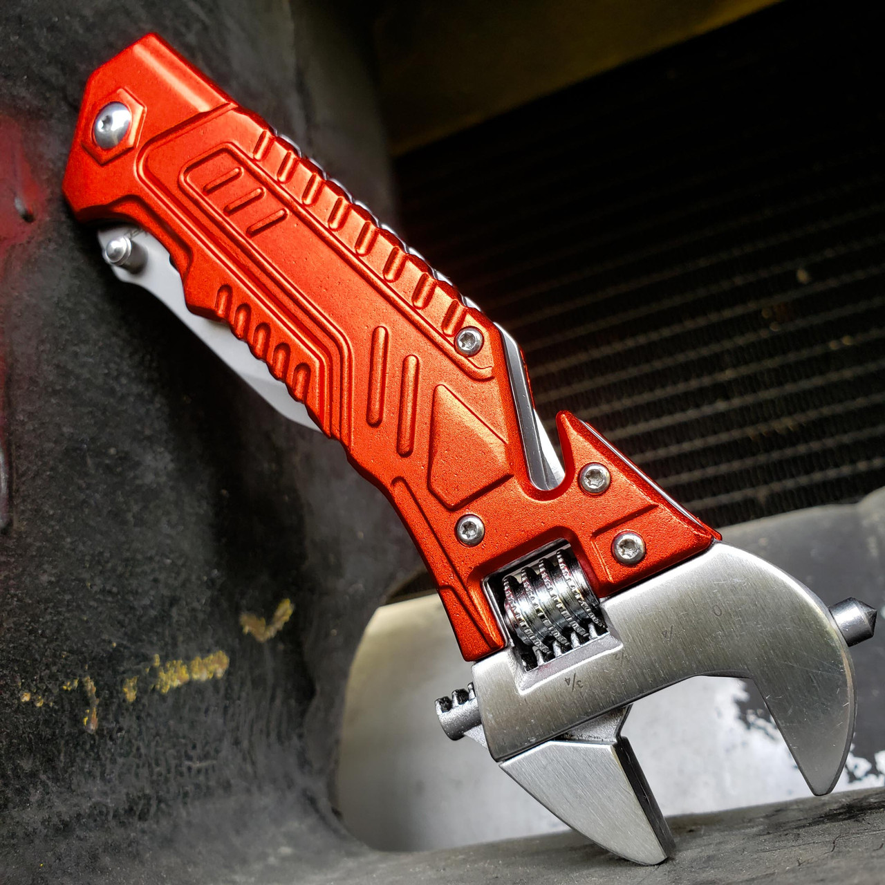 7.75 Multi-Tool Wrench Tactical Folding Open Pocket Knife S-TEC NEW -  MEGAKNIFE