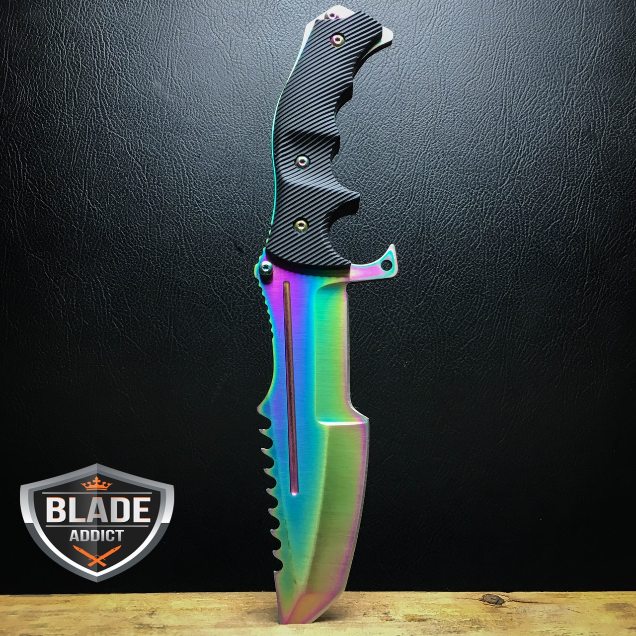 8PC SPECTRUM BATTLE KNIFE SET - MEGAKNIFE