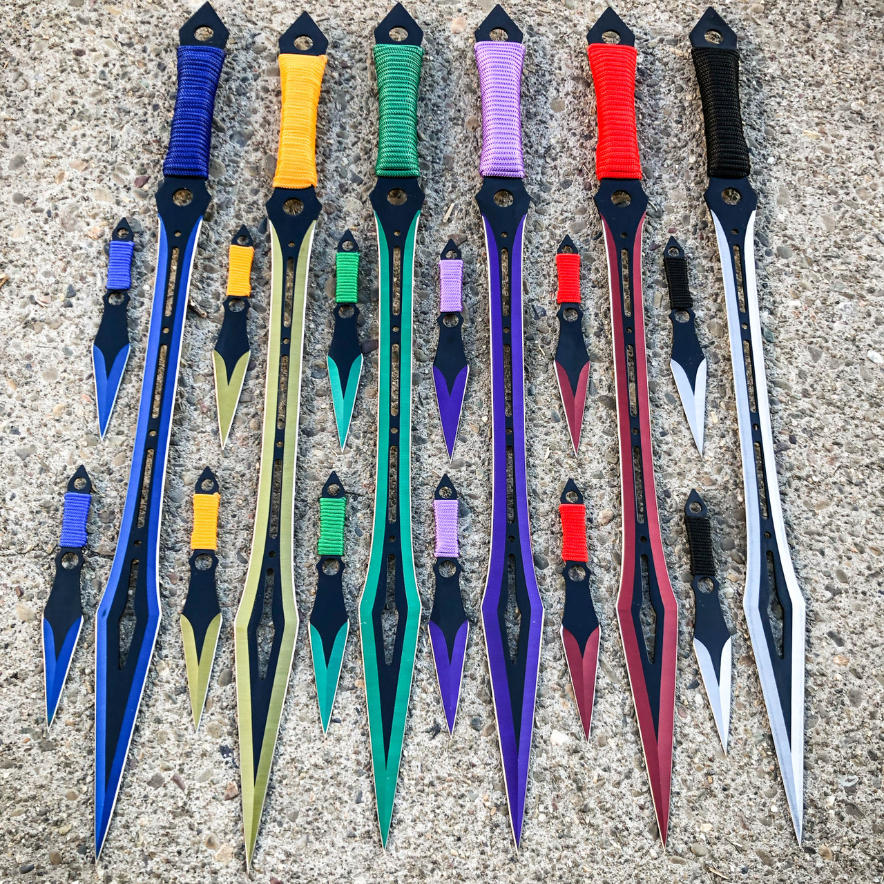 ALL RAINBOW TACTICAL MYSTERY SET - MEGAKNIFE