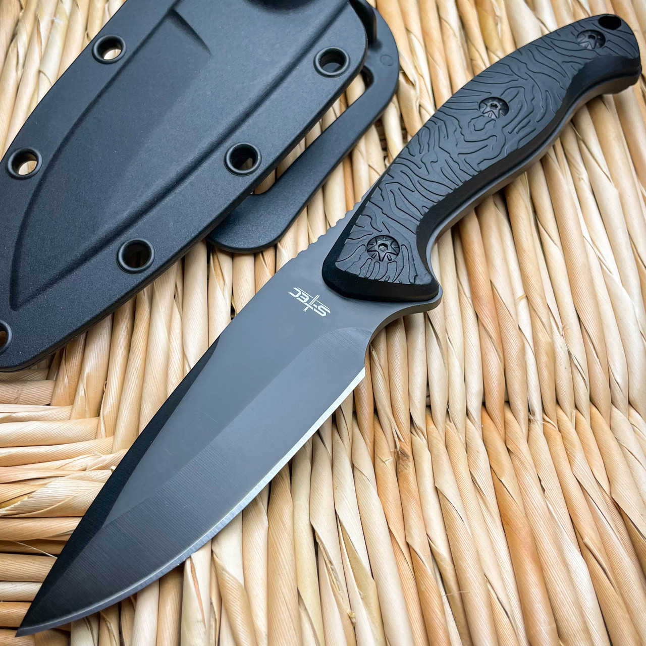 11.4 Rambo Combat Knives OUTDOOR FIXED BLADE KNIFE JUNGLE HUNTING CAMPING  GEAR