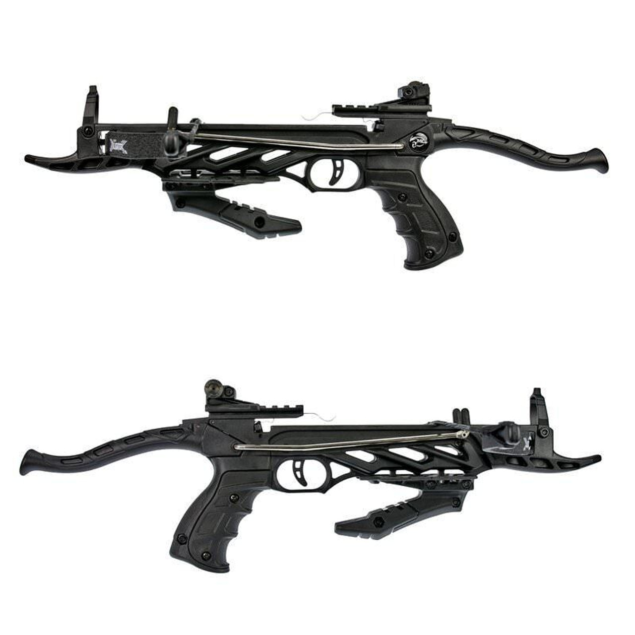 Tactical 80 LB ARCHERY HUNTING Gun SELF COCKING PISTOL CROSSBOW W