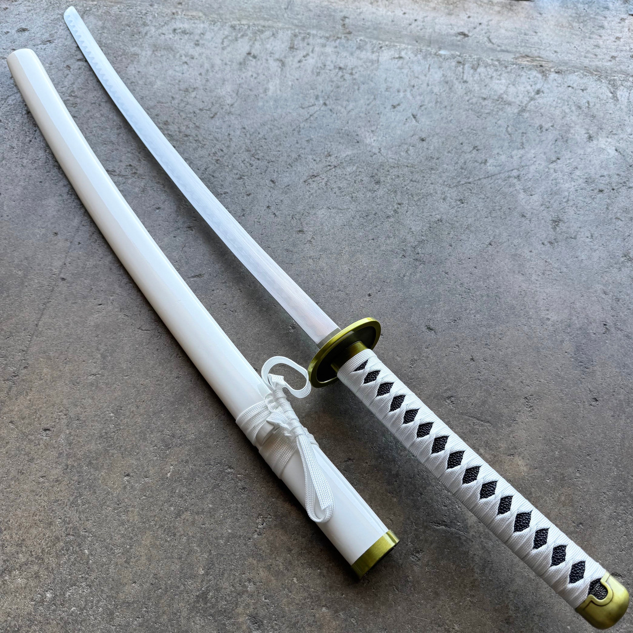 One Piece Zoro Wado Ichimonji Katana Samurai Sword - MEGAKNIFE