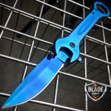 7.5" MULTI-TOOL WRENCH TACTICAL SPRING ASSISTED OPEN FOLDING POCKET KNIFE BLUE