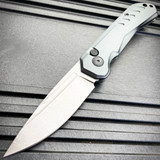 Clip Point Military Switch Blade Pocket Knife