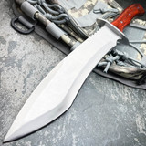 *Custom Engraving* 15" Full Tang TRACKER TACTICAL Hunting Rambo Fixed Blade Camping Bowie Knife