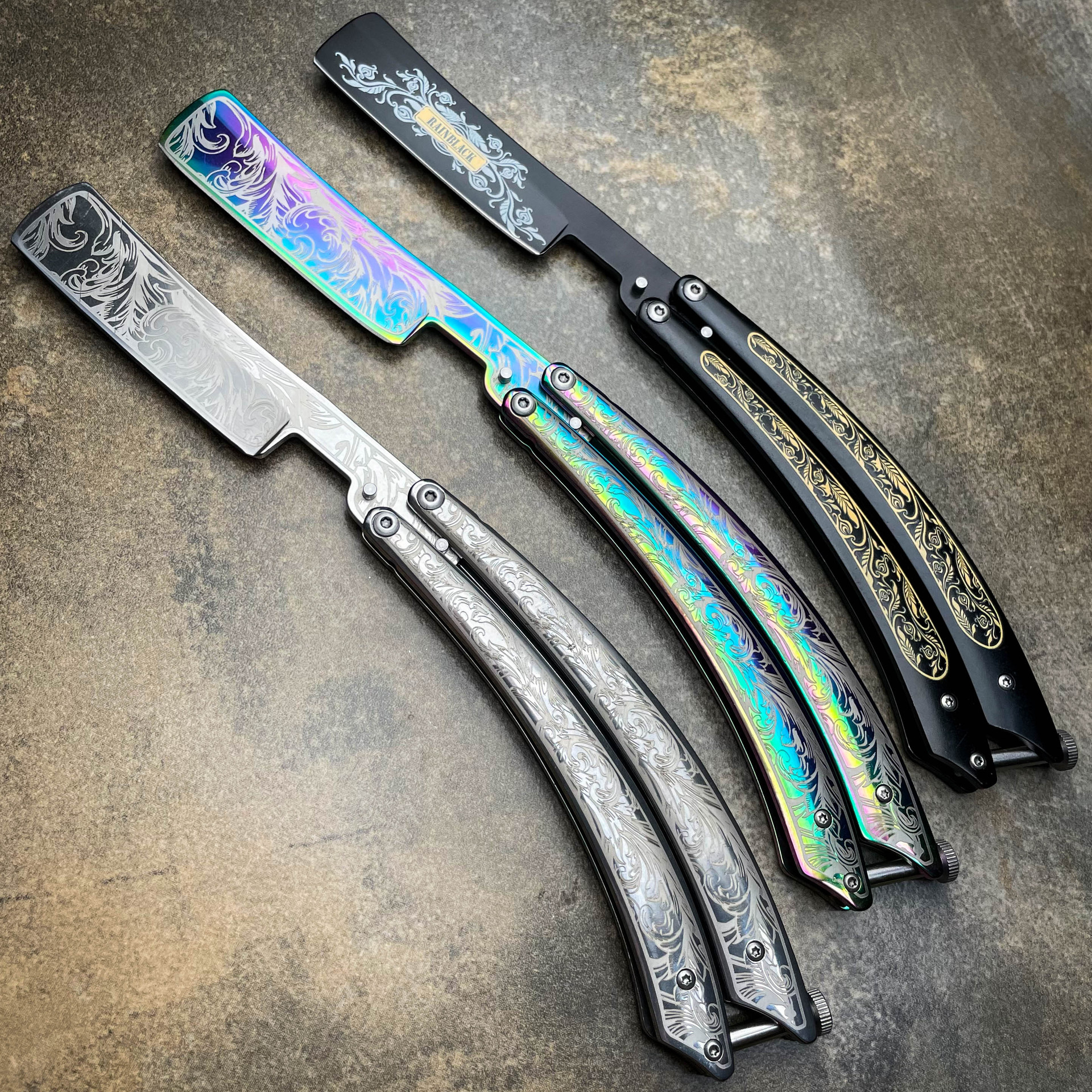 KNIVES - STRAIGHT RAZORS - MEGAKNIFE