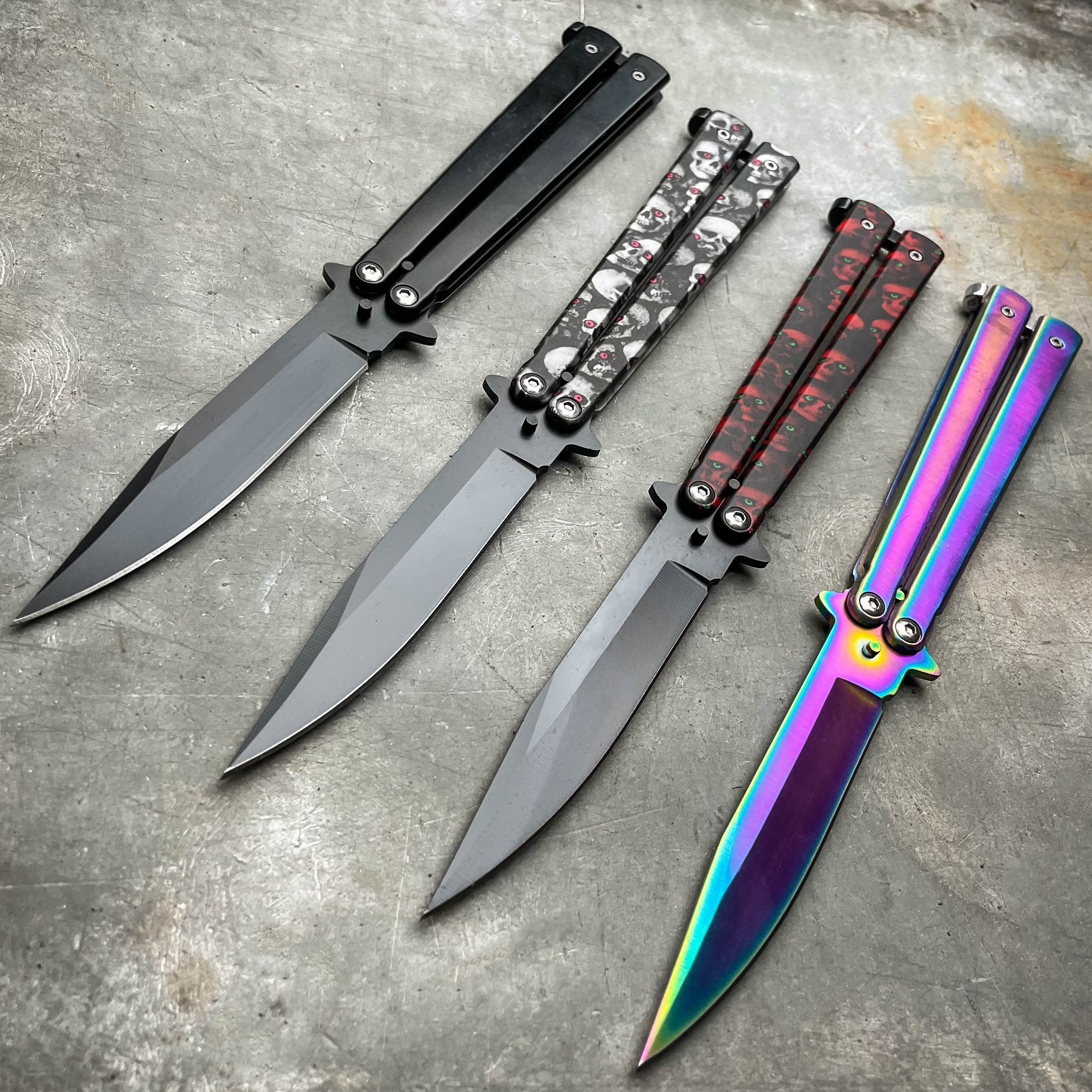 Helix Butterfly Balisong Knife MEGAKNIFE