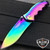6.5" TITANIUM OXIDE RAINBOW TACTICAL SPRING ASSISTED OPEN FOLDING POCKET KNIFE 8 6.5" TITANIUM OXIDE RAINBOW TACTICAL SPRING ASSISTED OPEN FOLDING POCKET KNIFE 8