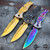 8" Dark Side SKULL Tactical Spring Assisted Open Folding Pocket Knife Blade New 8" Dark Side SKULL Tactical Spring Assisted Open Folding Pocket Knife Blade New