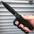 8.5" Black Knuckle Style Tactical Spring Assisted Open Folding Pocket Knife