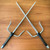 2PCS 19" Japanese Oni Ninja Metal Martial Arts Octagon Sai Set 2PCS 19" Japanese Oni Ninja Metal Martial Arts Octagon Sai Set