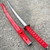 Red Dragon Samurai Katana Sword