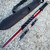27" American USA Flag Sword Machete + Throwing Knife Set 27" American USA Flag Sword Machete + Throwing Knife Set