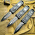Military Exocel Dagger OTF Automatic Knife Black Military Exocel Dagger OTF Automatic Knife Black