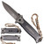 Outlander Hunter Survivor Spring Assisted Pocket Knife Carbon Fiber Handle Outlander Hunter Survivor Spring Assisted Pocket Knife Carbon Fiber Handle