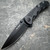 8" Black EDC Pocket Knife