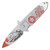 7.25" Military Shark Bomb Pocket Knife