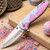 Sweet Treats - 7.5" Pink Frosted Waffle Sprinkles Pocket Knife