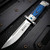 Sigma Ball Bearing Pocket Knife Blue Micarta