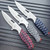 Sigma Ball Bearing Flipper Knife - Micarta Handle