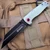 Sigma Wharncliffe Blade G10 Handle Ball Bearing Flipper Pocket Knife - Jade Color Sigma Wharncliffe Blade G10 Handle Ball Bearing Flipper Pocket Knife - Jade Color