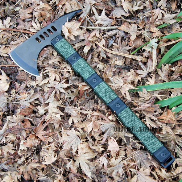14.5" TOMAHAWK TACTICAL HUNTING AXE CAMPING THROWING HATCHET SURVIVAL KNIFE